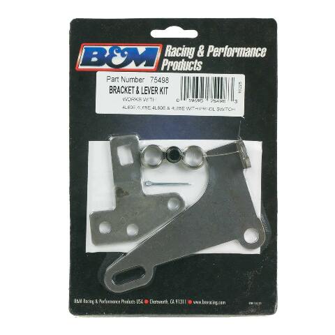B&M Cable Bracket & Shift Lever Kit - GM - 75498
