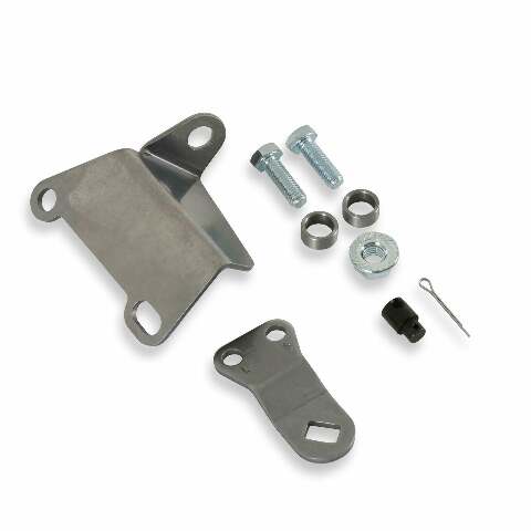 Cable Bracket & Shift Lever Kit - Gm 4L60E Through 4L85E - Rear Cable Exit