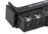 MSD ignition component for 1950-1990 Ford F-150 black red RELAY-35AX4-BLACK-75643-HC