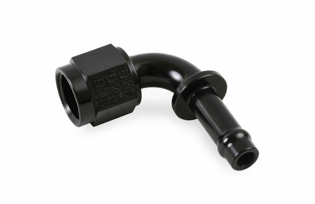 Earl's Vapor Guard&trade; Hose End - 759156ERL AN fitting black stainless steel aluminum