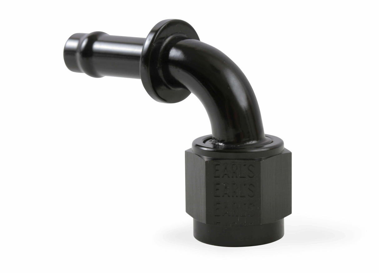Earl's 759166ERL - Vapor Guard™ Hose End - 6 90 DEG TO 3/8 Earl's Vapor Guard Hose End AN fitting
