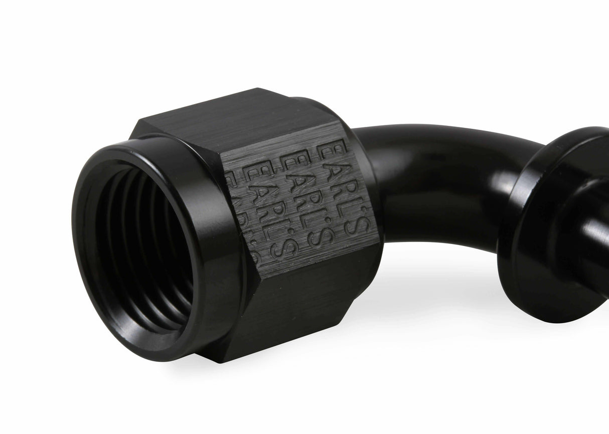 Earl's 759166ERL - Vapor Guard™ Hose End - 6 90 DEG TO 3/8 Earl's Vapor Guard Hose End AN fitting