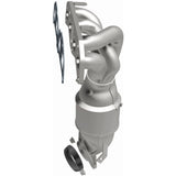 Catalytic Converter with Integrated Exhaust Manifold for HM Grade Federal / EPA Compliant Direct-Fit Manifold Catalytic