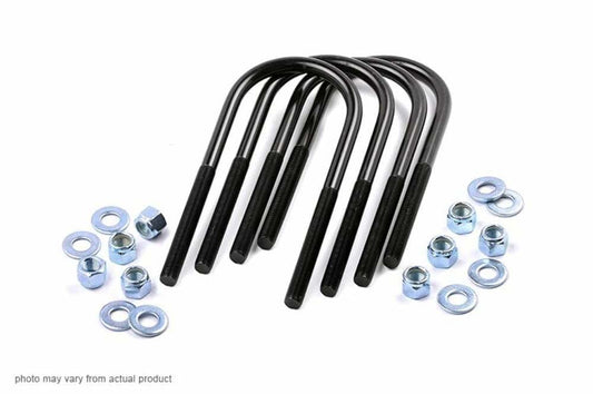 Fits Jeep Wrangler YJ 4WD (1987-1995) Rear Leaf Spring U-Bolt Kit; 7621