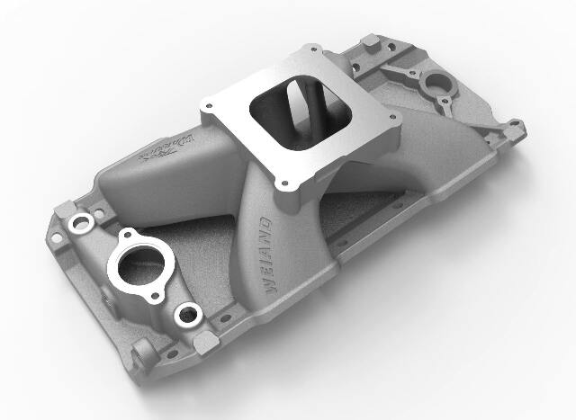 Weiand Track Warrior Intake - Chevy Big Block V8 - 7622