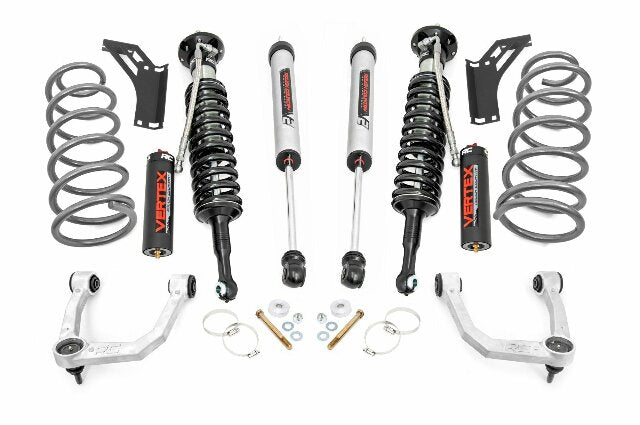 Fits 4Runner(10-24) 3" Lift Upper Control Arms RR Coils Vertex/V2 Struts 76658