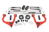 Fits Toyota Tundra 2WD/4WD (2007-2021) 3.5 Inch Lift Kit; 76830RED