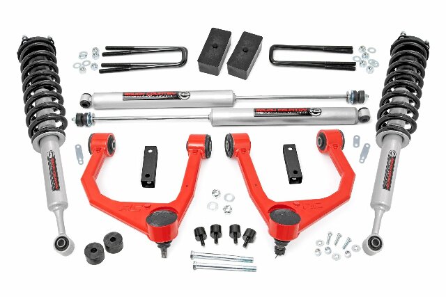 Lift kit for 2007-2021 Toyota Tundra by Rough Country