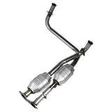 direct-fit catalytic converter fits 1999-2000 Cadillac Escalade 5.7L V8 and 1996-1999 Chevy C1500 5.7L V8 rear front Federal EPA with gaskets 7712054 Schultz