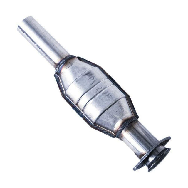 direct-fit catalytic converter fits 1991-1993 Cadillac Seville 4.9L V8 and 1993-1995 Cadillac Seville 4.6L V8 rear front Federal EPA gasket included 7712067 Schultz