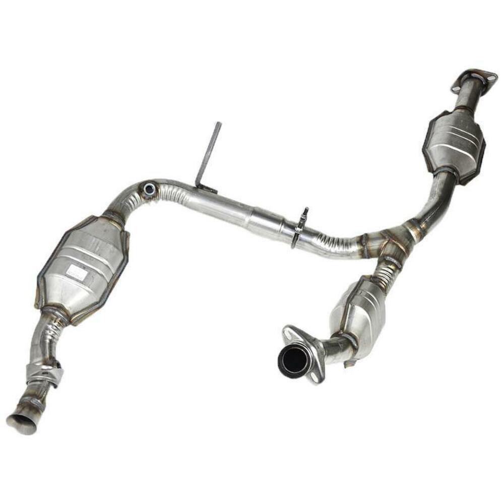 direct-fit catalytic converter fits 2002-2004 Ford Explorer 4L and 2002-2004 Mercury Mountaineer 4L V6 rear front Federal EPA gasket included 7712183 Schultz