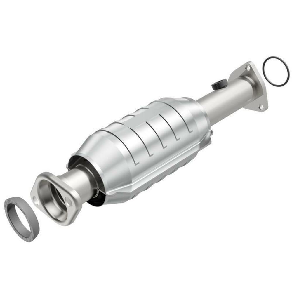direct-fit catalytic converter fits 1996-1999 Acura Integra 1.8L and 1997-1999 Acura Integra GS 1.8L L4 rear front Federal EPA with gaskets 7713005 Schultz