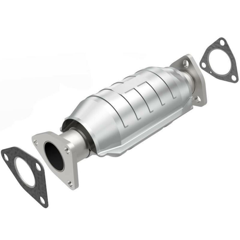 direct-fit catalytic converter fits 1980-1983 Honda Accord 1.8L and 1980-1983 Honda Accord 1.8L L4 rear front Federal EPA with gaskets 7713006 Schultz