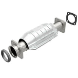 direct-fit catalytic converter fits 1981-1993 Saab 900 2L and 1991-1993 Saab 900 2.1L L4 rear front Federal EPA with gaskets 7713013 Schultz