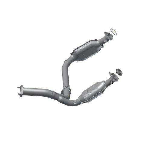 direct-fit catalytic converter fits 2007-2008 Avalanch e 5.3L and 2007-2008 Chevy Tahoe 4.8L V8 rear front Federal EPA gasket included 7713159 Schultz