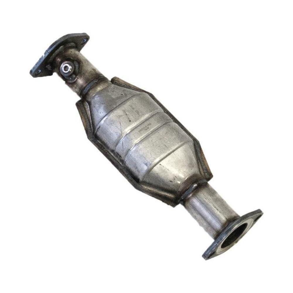 direct-fit catalytic converter fits 1998-2002 Mazda 626 2L and 1998-2002 Mazda 626 2.5L V6 rear front Federal EPA with gaskets 7713284 Schultz