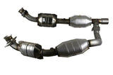 direct-fit catalytic converter fits 2005-2008 Ford E-350 Super Duty 5.4L V8 and 2004-2005 Ford E-350 Club Wagon 5.4L V8 Federal EPA no gasket included 7713285 Schultz