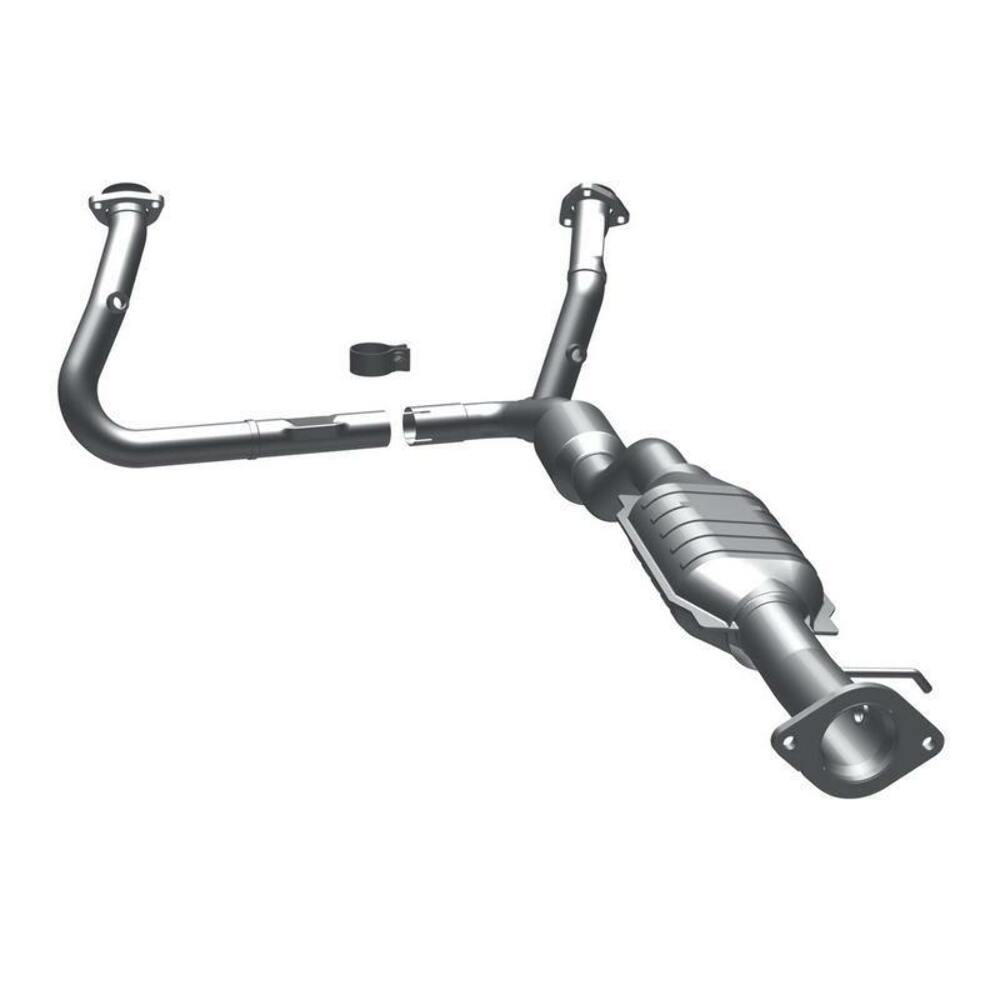 direct-fit catalytic converter fits 2001-2003 GMC Sonoma 4.3L and 2001-2003 Chevy S10 4.3L V6 rear front Federal EPA with gaskets 7713292 Schultz