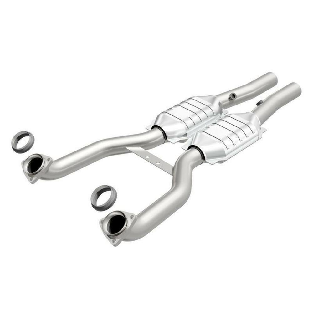 direct-fit catalytic converter fits 1997-1999 Chevy Corvette 5.7L and 1997-1999 Chevy Corvette 5.7L V8 rear front Federal EPA gasket included 7713341 Schultz