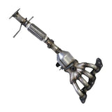 direct-fit catalytic converter manifold fits 2010-2013 Mazda 3 2L and 2004-2005 Mazda 3 2L L4 rear front Federal EPA with gaskets 7713353 Schultz