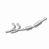 MagnaFlow direct-fit catalytic converter for 2005-2007 Ford 4.6L passenger side stainless steel Federal EPA compliant OBDII 24308