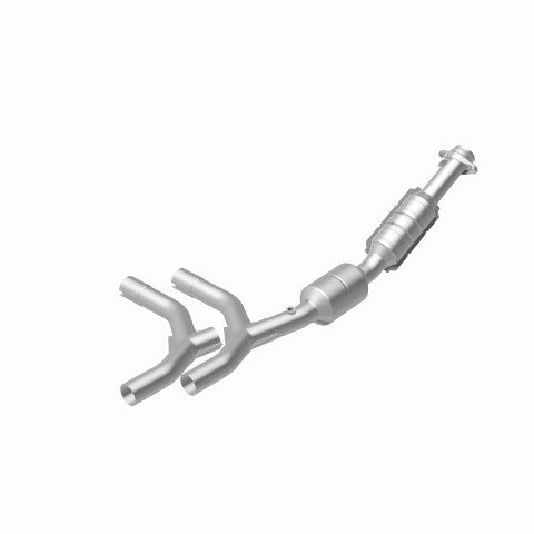 MagnaFlow direct-fit catalytic converter for 2005-2007 Ford 4.6L passenger side stainless steel Federal EPA compliant OBDII 24308