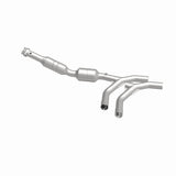 MagnaFlow direct-fit catalytic converter for 2005-2007 Ford 4.6L passenger side stainless steel Federal EPA compliant OBDII 24308