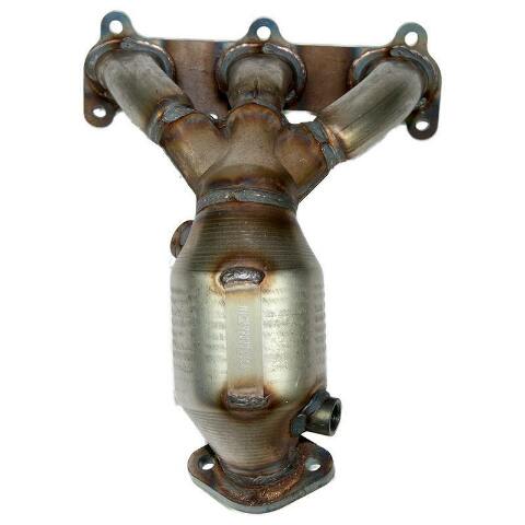 direct-fit catalytic converter fits 1999-2001 Hyundai Sonata 2.5L and 2002-2005 Hyundai Sonata 2.7L V6 rear front Federal EPA with gaskets 7715008 Schultz