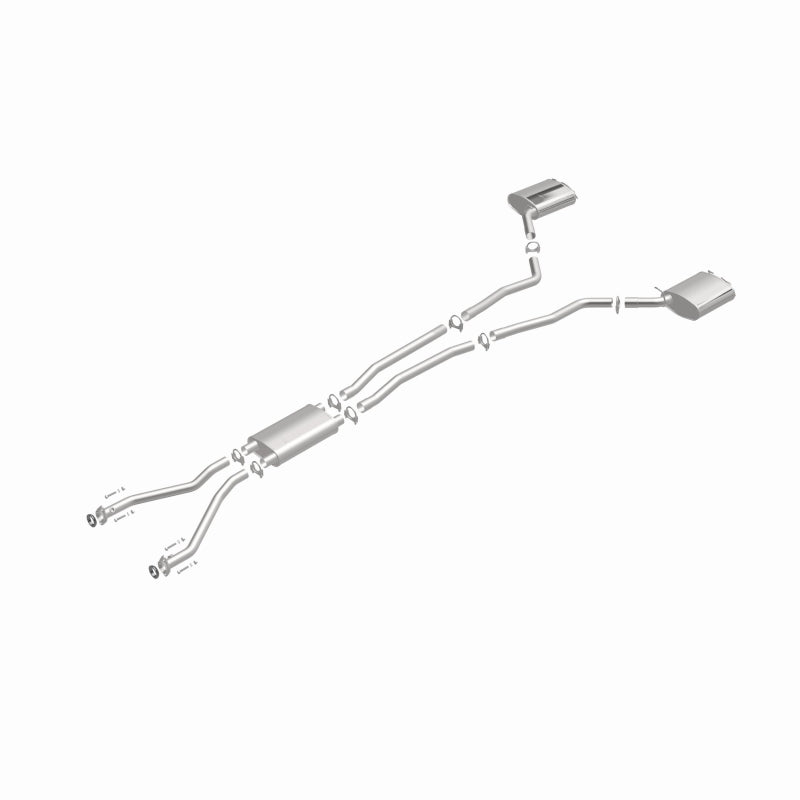 Fits 2004-2007 Cadillac Direct-Fit Replacement Exhaust System 106-0586