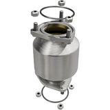MagnaFlow direct-fit catalytic converter fits 2004-2008 Suzuki Forenza and 2005-2008 Suzuki Reno, this and 2004-2006 Suzuki Forenza 2.0L stainless steel CARB compliant OBDII 51291