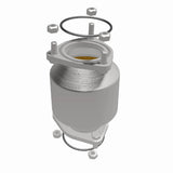 MagnaFlow direct-fit catalytic converter fits 2004-2008 Suzuki Forenza and 2005-2008 Suzuki Reno, this and 2004-2006 Suzuki Forenza 2.0L stainless steel CARB compliant OBDII 51291