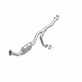 MagnaFlow direct-fit catalytic converter fits 2007-2008 Ford Ranger and Mazda B3000, this and 2007-2009 Ranger 3.0 passenger side passenger side 3 inch inlet/outlet stainless steel