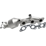 direct-fit catalytic converter fits 2002-2004 Nissan Frontier 3.3L stainless steel 7718016 Schultz