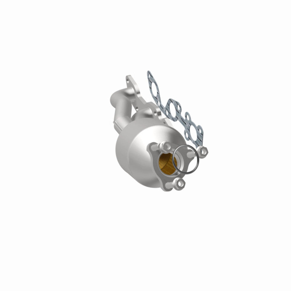 direct-fit catalytic converter fits 2002-2004 Nissan Frontier 3.3L stainless steel 7718017 Schultz