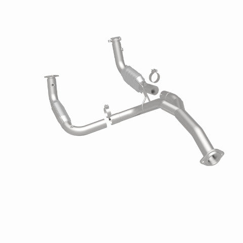 MagnaFlow direct-fit catalytic converter for 2011-2019 Chevy Silverado 2500 stainless steel CARB compliant OBDII