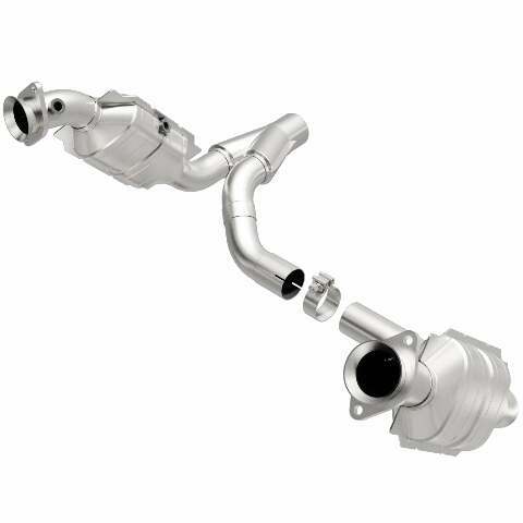 MagnaFlow direct-fit catalytic converter for 2009-2019 Dodge 5.7L stainless steel CARB compliant OBDII