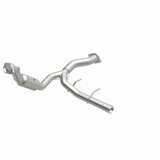 MagnaFlow direct-fit catalytic converter for 2011-2014 Ford F-150 3.5L 3.5 inch inlet/outlet stainless steel CARB compliant OBDII 52429