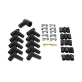 Spark Plug Wire Set Universal 10.4mm Silicone Spiro Pro 409 409 180? Black 79092
