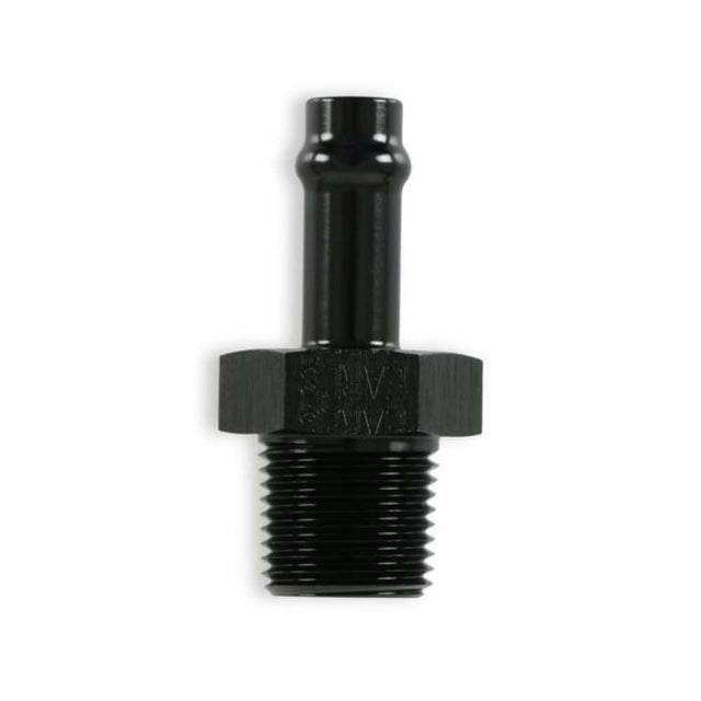Earl's Vapor Guard™ Hose End - 781666ERL AN fitting black stainless steel aluminum