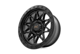 Rough Country 78 Series Wheel - Simulated Beadlock - Black - 18x9 - 5x5 - -12mm - 78181218B