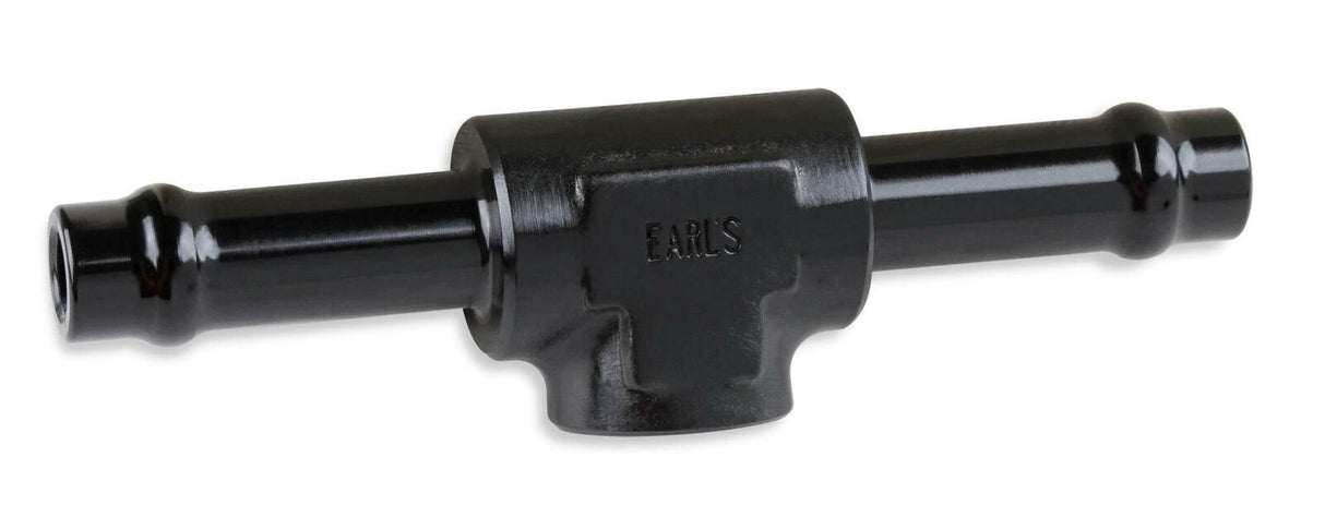 Earl's Vapor Guard™ Hose End - 782451ERL AN fitting black stainless steel aluminum
