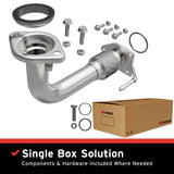 2003-2007 Honda Accord Direct-Fit Front Pipe Kit 107-0054 stainless steel