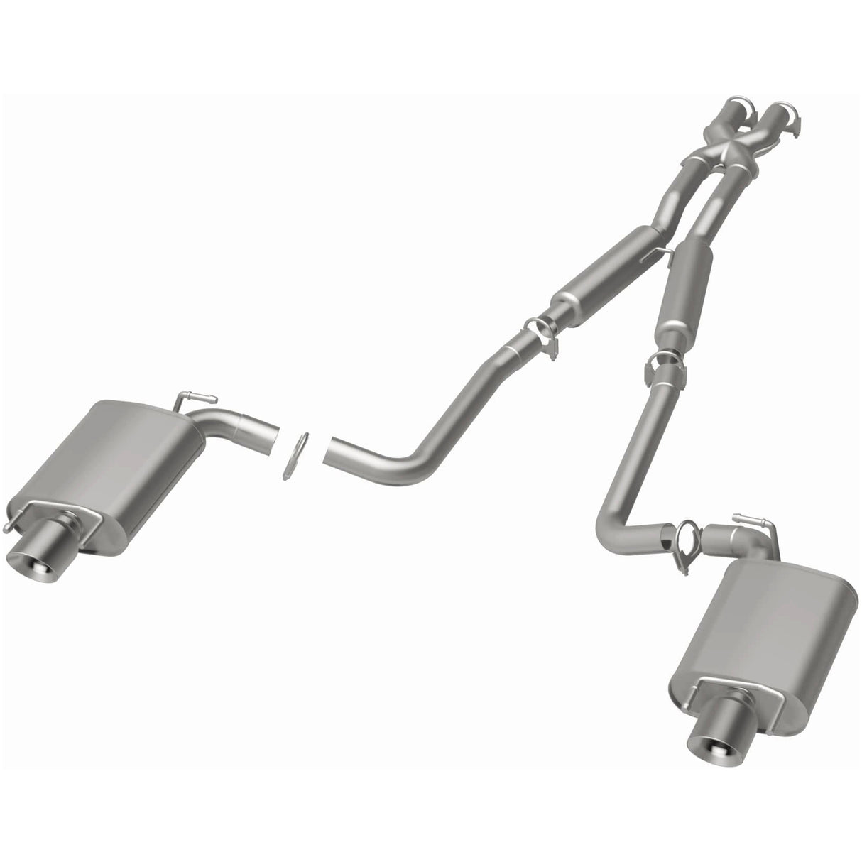 2010-2014 Cadillac CTS Direct-Fit Replacement Exhaust System 106-0863 aluminized steel