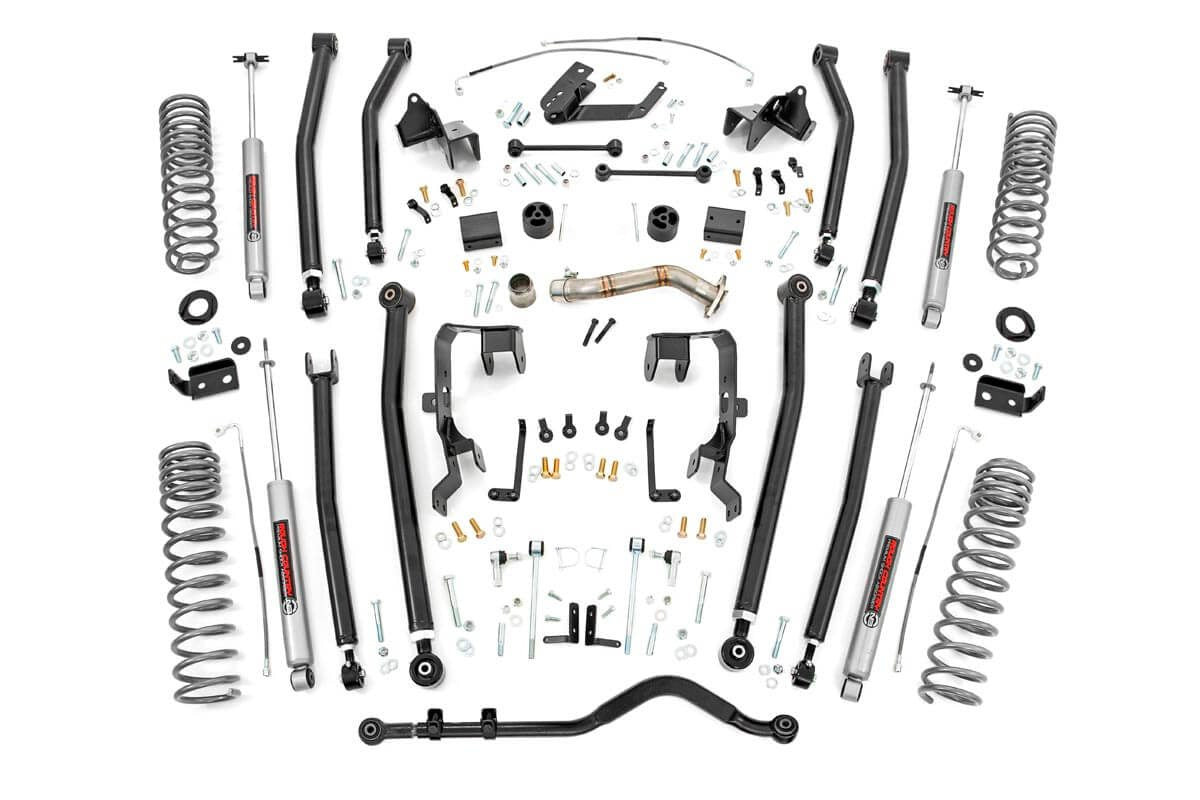 Lift kit for 2012-2018 Jeep Wrangler by Rough Country