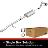 2009-2013 Chevy Silverado 1500 Direct-Fit Replacement Exhaust System 106-0507 aluminized steel