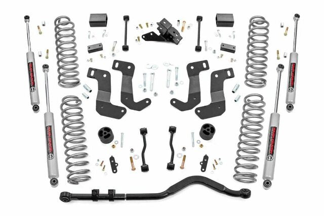 Fits Jeep Wrangler JL 4WD (2024) 3.5 Inch Lift Kit; C/A Drop; 4-Door; 79830