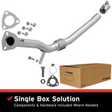 t 2002-2005 Audi A4 Quattro Direct-Fit Front Pipe Kit 107-0242 Brexhaust
