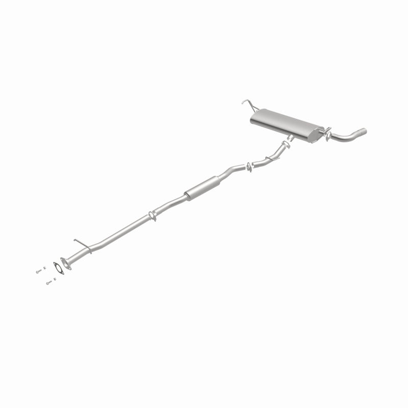 Fits 2008-2015 Nissan Direct-Fit Replacement Exhaust System 106-0243 aluminized steel