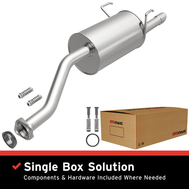2001-2005 Honda Civic Direct-Fit Muffler Kit 108-0092 aluminized steel