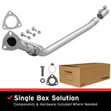 2002-2003 Audi A4 Quattro Direct-Fit Front Pipe Kit 107-0241 stainless steel